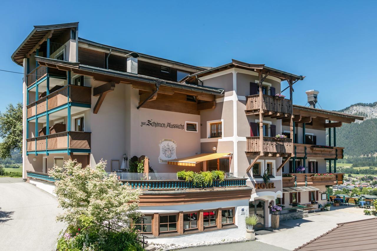 Hotel-Gasthof Zur Schoenen Aussicht St. Johann in Tirol Kültér fotó