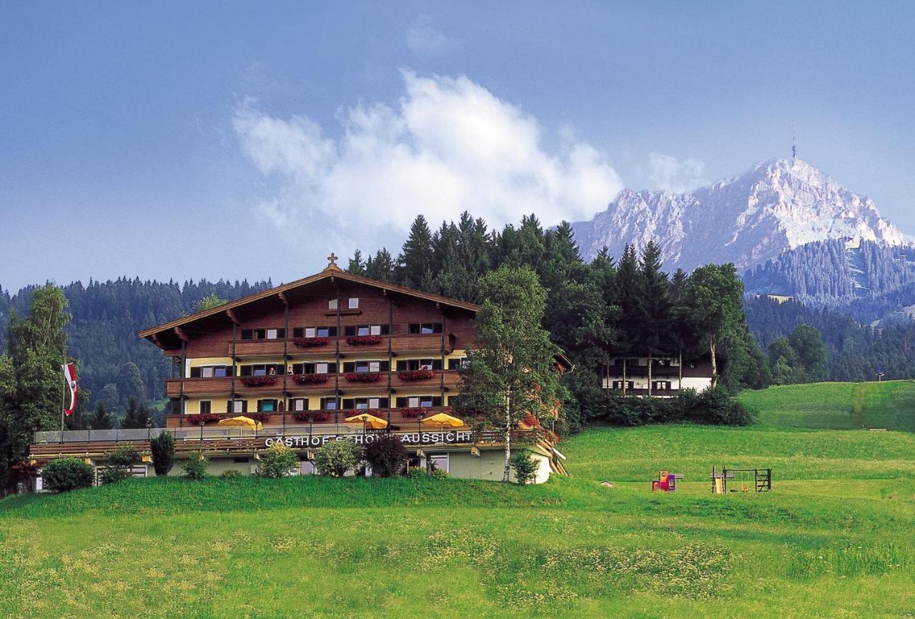 Hotel-Gasthof Zur Schoenen Aussicht St. Johann in Tirol Kültér fotó